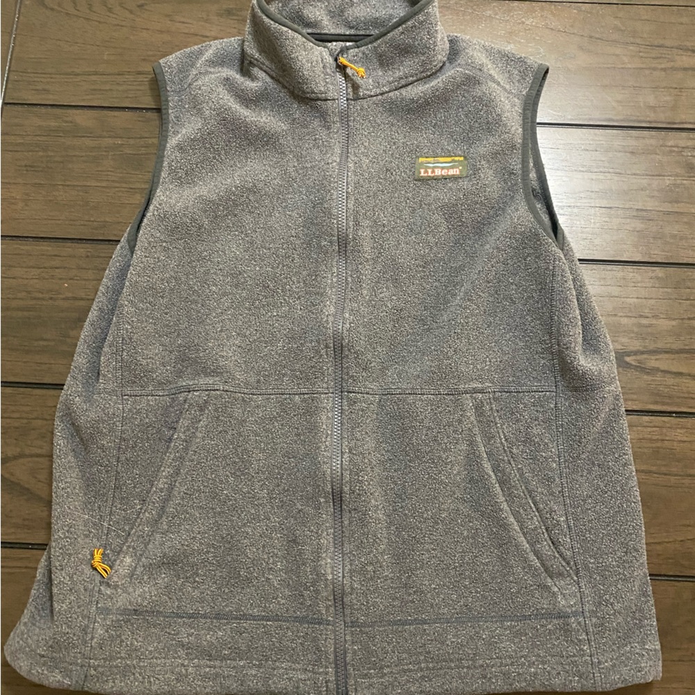LL Bean Fleece Vest - Large